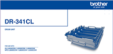 Brother DR341CL Drum Unit - 25000 pages.
